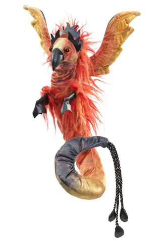 Phoenix Wristlet Puppet