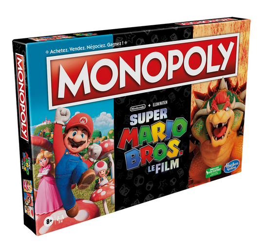 Monopoly Super Mario movie Bilingual