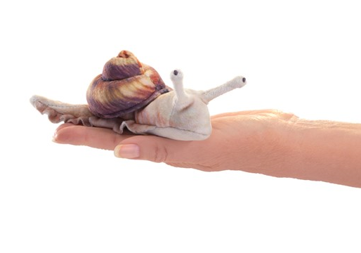 Mini Snail Fingerpuppet