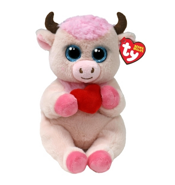 Beanie Belly: Sprinkles Valentines Cow 8