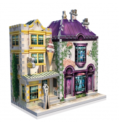 Harry Potter 3D Puzzles: Diagon Alley Collection: Madam Malkin's & Florean Fortescue's Ice Cream 290pc