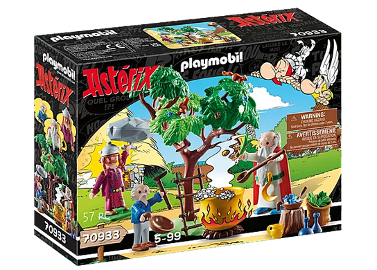 Playmobil Asterix - Getafix with the caldron of Magic Potion