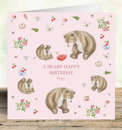 A Beary Happy Birthday Card