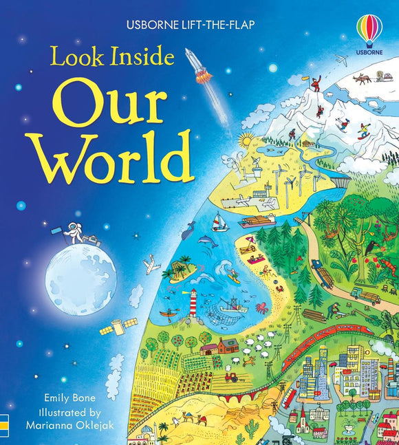 Usborne Lift the Flap - Look Inside Our World