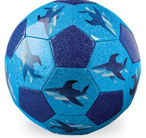 Shark City Glitter Soccer Ball Size 2