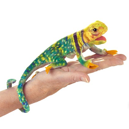 Mini Collared Lizard Fingerpuppet