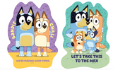 Bluey Large Shaped 4 Puzzle Set