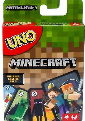 Uno Card Game: Minecraft