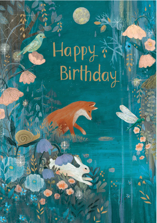 Enchanting Fox Greeting Card