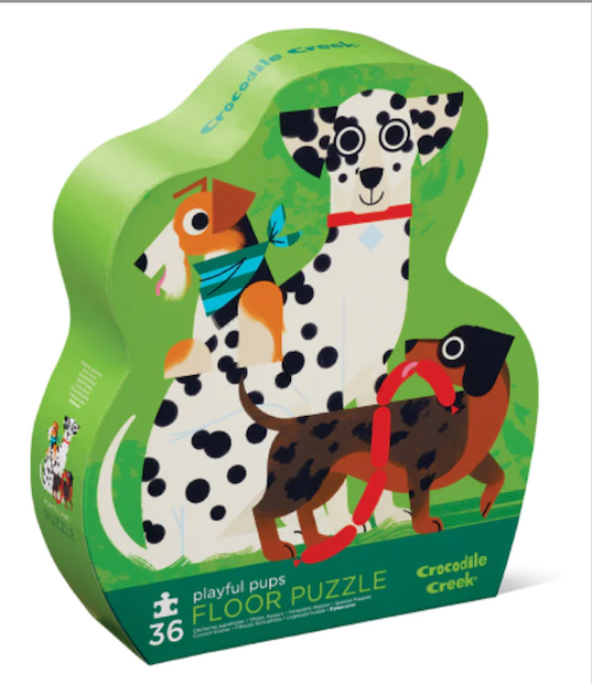 36pc Floor Puzzle - Playful Pups