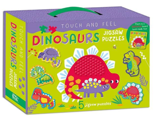 Touch and Feel Dinosaur Jigsaw Puzzles