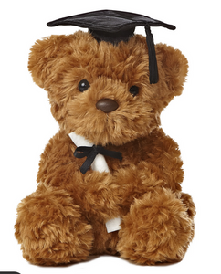 8.5" Wagner Bear Graduation