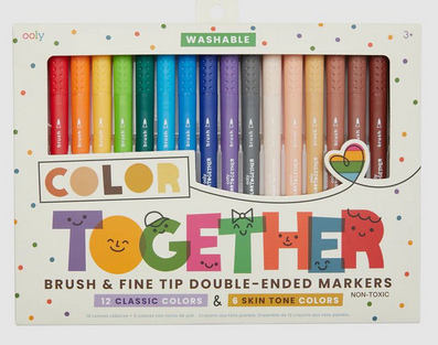 Colour Together Washable Markers - Set of 18