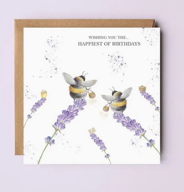 Busy Bee Birthday Card