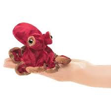Mini Octopus Finger Puppet