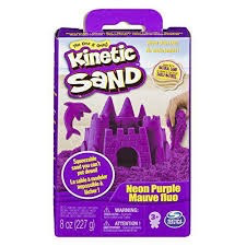 Kinetic Sand - Purple 8 oz Sand Box
