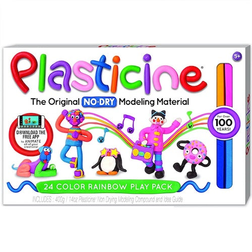 Plasticine - 24 Colour Rainbow Pack