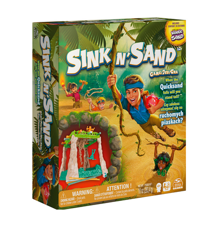 Sink N' Sand Game - with Kinetic Sand