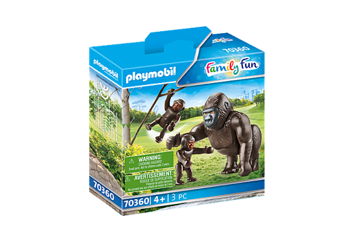 Playmobil Family Fun - Gorilla with Babies