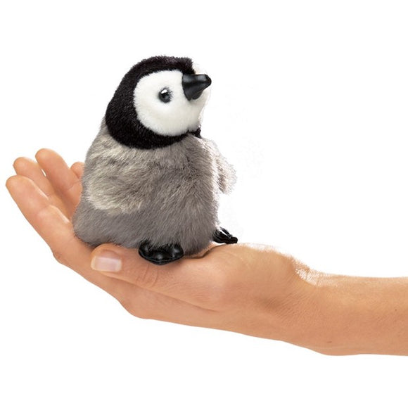 Mini Emperor Penguin Finger Puppet