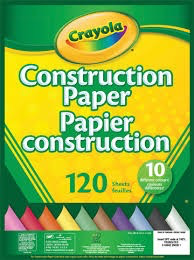120c Construction Paper Pad