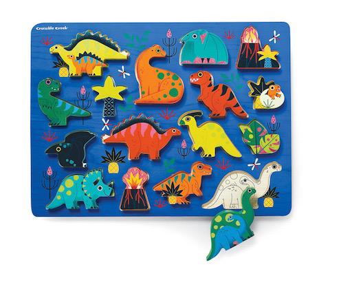 Let’s Play: Dinosaurs 16pc Wooden Puzzle