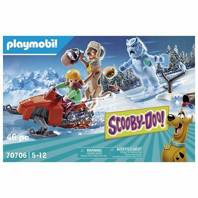 Playmobil Scooby-Doo! Adventure with Snow Ghost