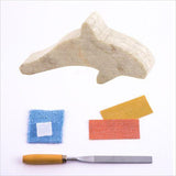 Soapstone Carving Kit - Orca