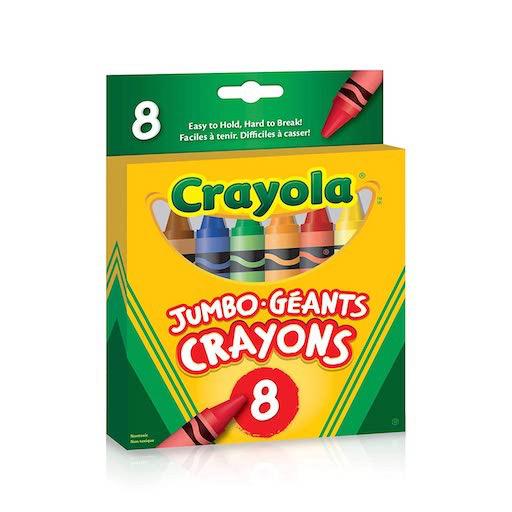 8 Jumbo Crayons