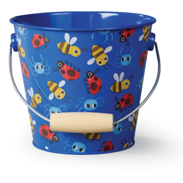 Bugs and Spiders Garden Pail