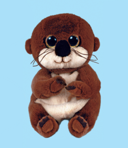 Beanie Bellies: Mitch - Otter - 8"