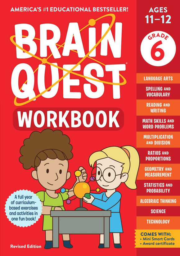 Brain Quest Workbook: 6th Grade Revised Edition