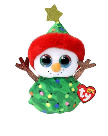 TY Beanie Boos: Garland - Tree Snowman