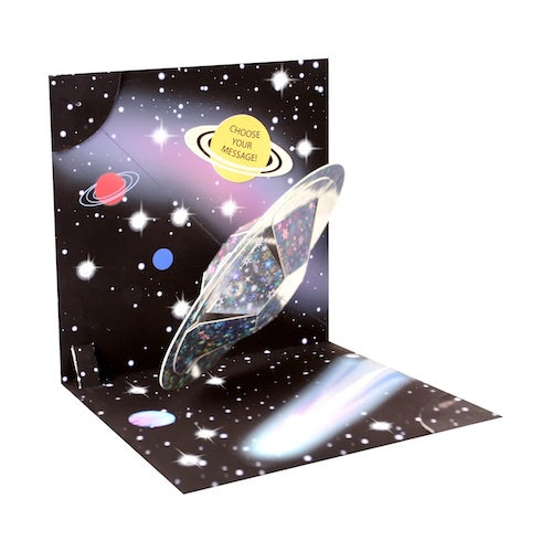 Light up Outer Space Card