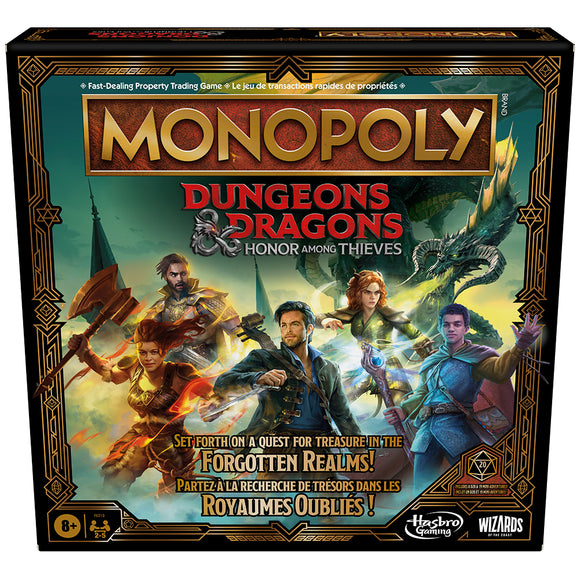 Game Monopoly Dungeons & Dragons Bilingual