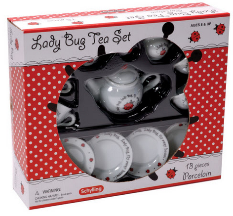 Ladybug Tea Set - Porcelain