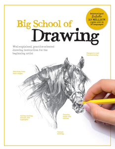 Big School of Drawing #1: Well-explained, practice-oriented drawing instruction for the beginning artist