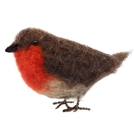 British Birds Red Robin Felting Kit