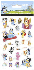 Bluey Stickers - 4 Sheets