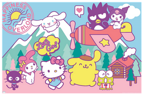 Hello Kitty and Friends Poster - Happiness Overload