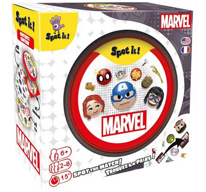 Spot It!/ Dobble! Marvel Edition (Bilingual)