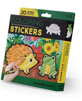Backyard Friends Colouring Stickers