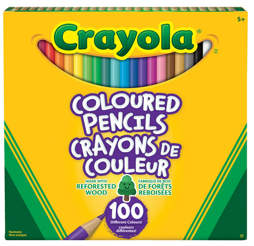 Crayola Coloured Pencils 100pk