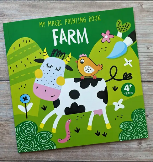 Farm Magic Painting Activity Book