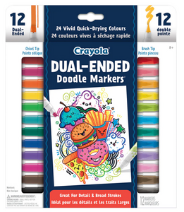 Dual-Ended Doodle Marker 12pk
