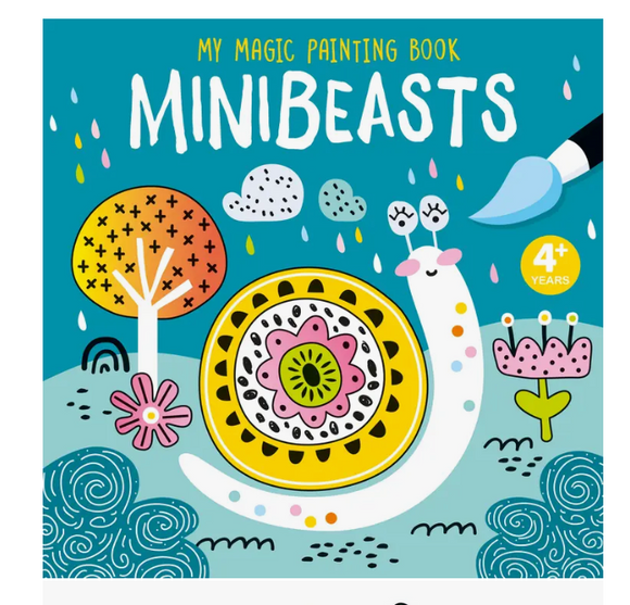 Minibeast Magic Painting Activity Book