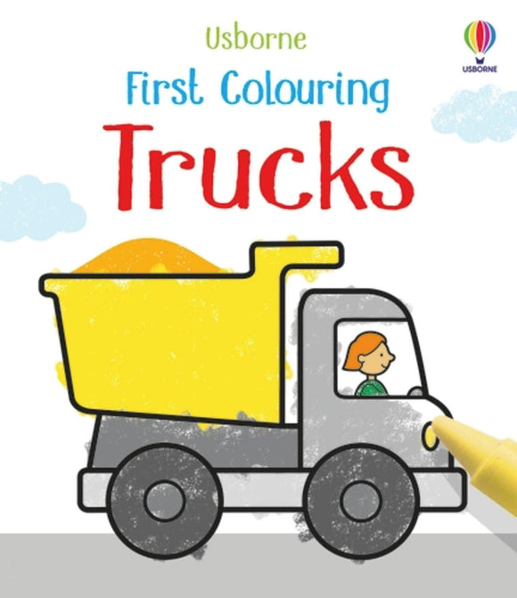 Usborne: First Colouring: Trucks