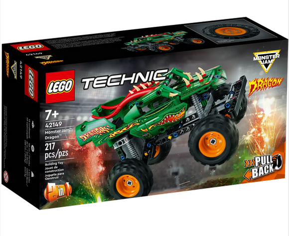 Lego Technic 2 in 1 - Monster Jam™ Dragon™