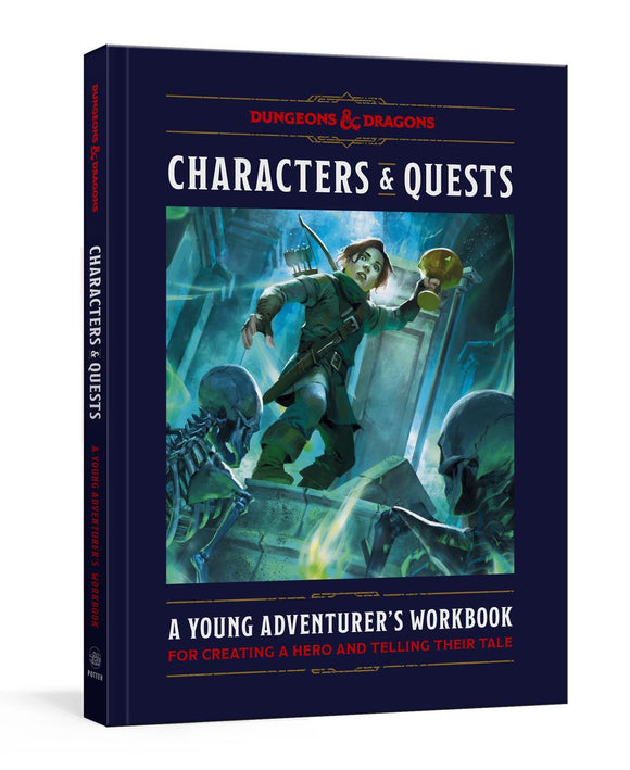 Dungeons & Dragons: Characters & Quests: A Young Adventurer's Workbook for Creating a Hero and Telling Their Tale