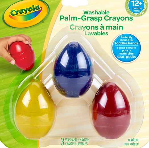 Crayola - My First Palm-Grasp Crayons